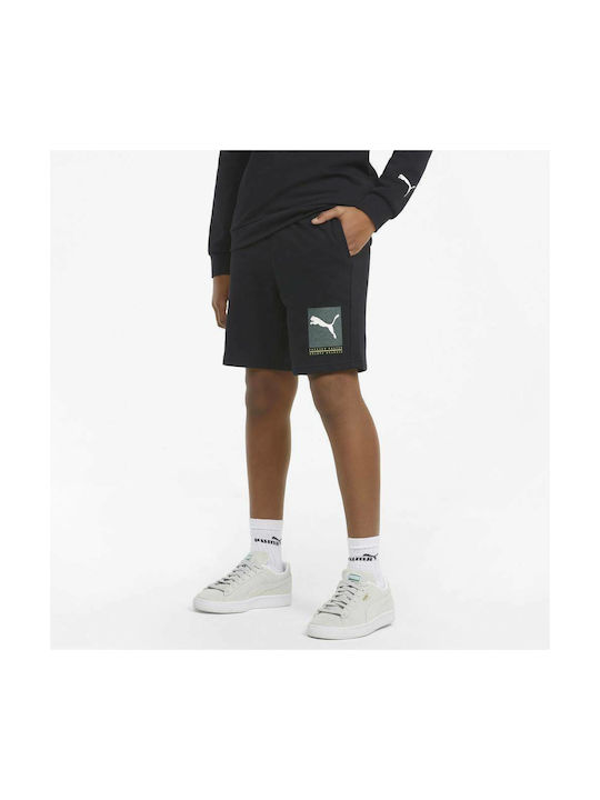 Puma Kinder Shorts/Bermudas Stoff Schwarz