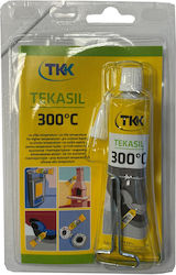 TKK Tekasil 300°C Sealant Silicone High Temperature Red 60ml