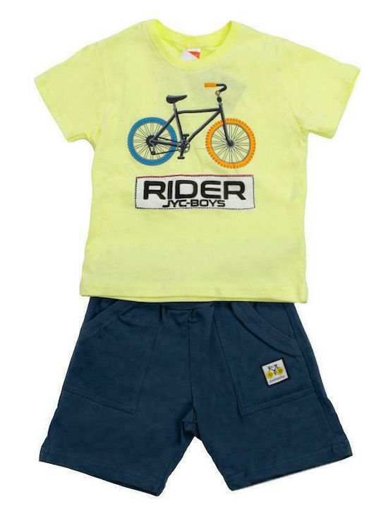 Joyce Kids Set with Yellow Shorts 2 Pieces