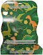 Bunny's 73-465 Paper Easter Candle Case with Theme "Dinosaurs" Green 45x33cm.