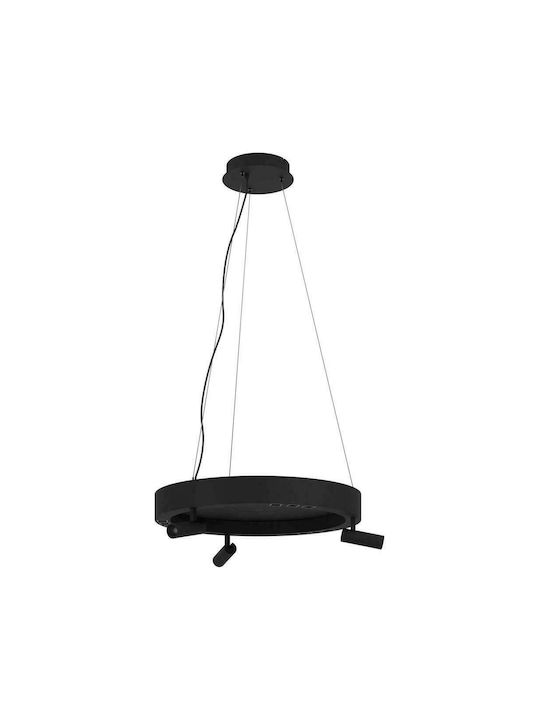Eglo Bruscoli Μοντέρνο Κρεμαστό Φωτιστικό με Ενσωματωμένο LED σε Μαύρο Χρώμα