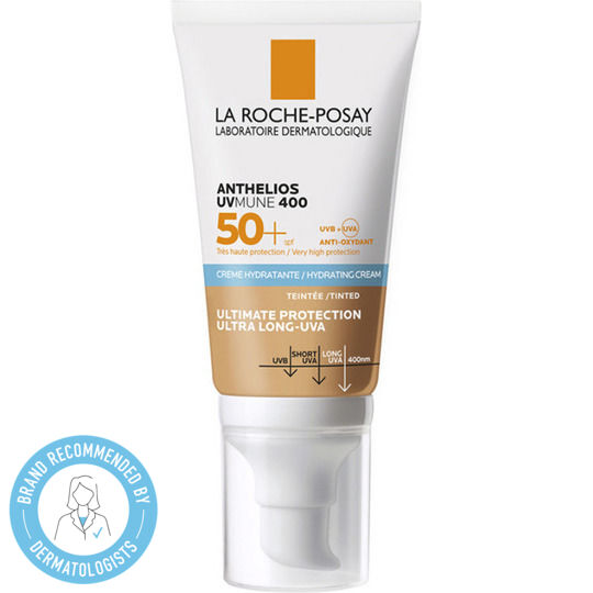 La Roche Posay Anthelios UVMune 400 Creme Hydratante Αντηλιακή Κρέμα Προσώπου SPF50 με Χρώμα 50ml