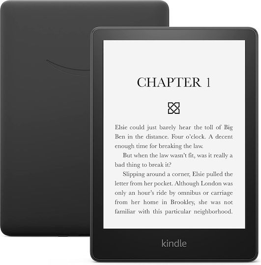 Amazon Kindle Paperwhite 2021 Ad-free 6.8" 8GB Черен