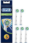 Oral-B Cross Action Ανταλλακτικές Κεφαλές για Ηλεκτρική Οδοντόβουρτσα 5τμχ