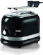 Ariete 149/02 Moderna Toaster 2 Slots 815W Black