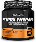 Biotech USA Nitrox Therapy Pre-workout Drink Powder With Amino Energy Blend Pre-Workout-Ergänzung 340gr Tropische Früchte