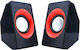 Kisonli A-303 2.0 Speakers 6W Black