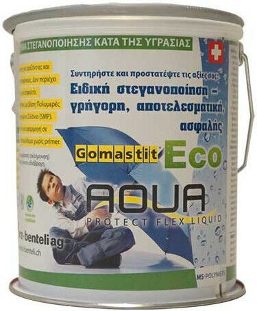 Gomastit Aqua Protect Flex Liquid Σφραγιστική Σιλικόνη Γκρι 1kg
