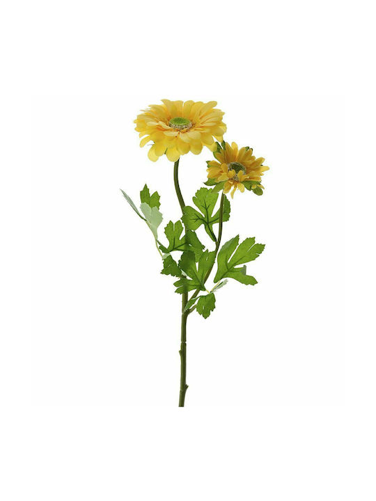 Iliadis Τεχνητό Φυτό Κίτρινη Ζέρμπερα 58cm