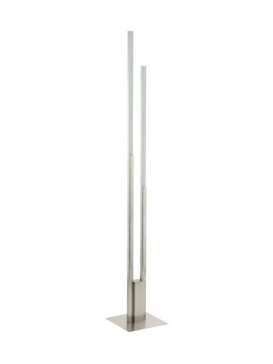 Eglo Fraioli LED Φωτιστικό Δαπέδου Υ175.5xΜ28εκ. με RGBW Φως Ασημί