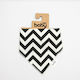 Just Baby Bandana Stoff mit Taste Schwarz