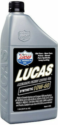 Lucas Oil Συνθετικό Λάδι Αυτοκινήτου Synthetic 10W-60 1lt