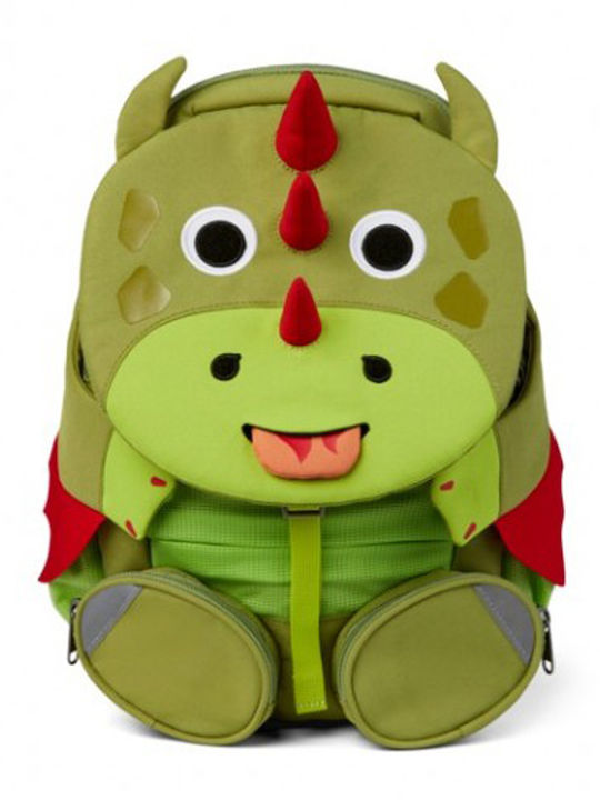 Affenzahn Dragon School Bag Backpack Kindergarten in Green color