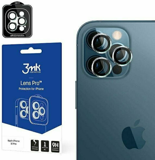 3MK Lens Protection Pro Προστασία Κάμερας Tempered Glass Ασημί για το iPhone 12 Pro