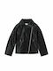 Kinder Freizeitjacke Kurz Schwarz