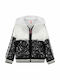 Kids' Casual Jacket Short with Hood Multicolour