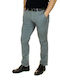 Trousers Chino Elastic in Regular Fit Gray