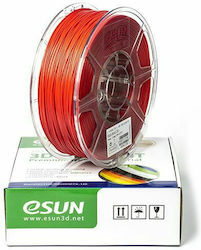 Esun PLA 3D Printer Filament 1.75mm Fire Engine Red 1kg 1τμχ (Spool)