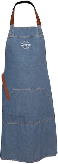Xapron Ποδιά Σεφ Ολόσωμη Γαλάζια