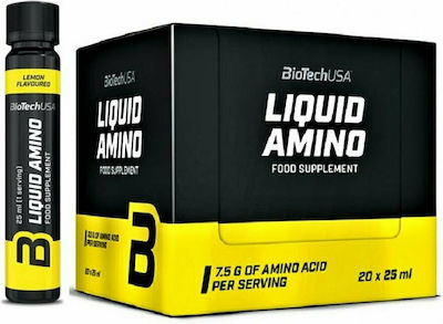 Biotech USA Liquid Amino 20x25ml Λεμόνι