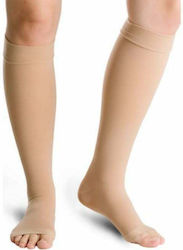 Abc Medical Compression Socks Calf High with Open Toes Class II 30-40 mmHg Calf High Compression Socks 30-40 mmHg