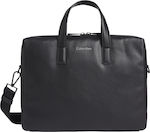 Calvin Klein Laptop Bag Tasche Schulter / Handheld für Laptop 19" in Schwarz Farbe