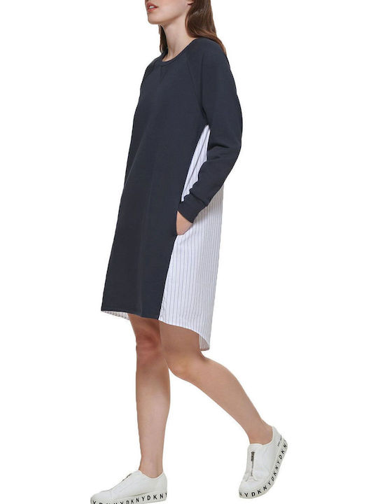 Mini Φόρεμα Navy Μπλε