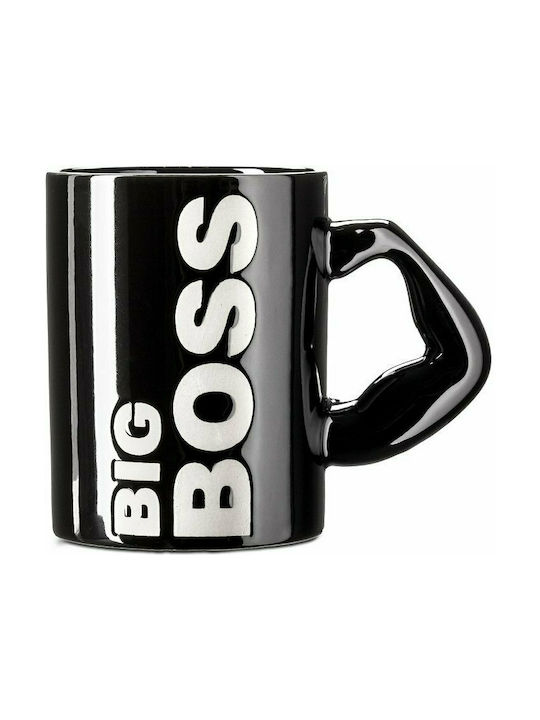 Big Boss Tasse Keramik Schwarz 1Stück