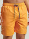 Campus Varsity Men's Swimwear Shorts Orange