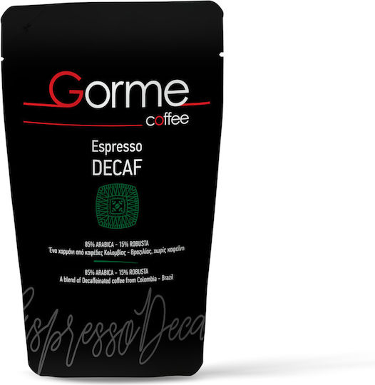 Gorme Coffee Espresso Kaffee Entkoffeiniert Bohnen 500gr
