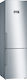 Bosch Fridge-Freezer 368lt Total NoFrost H203xW60xD66cm Metal Look KGN397LEQ
