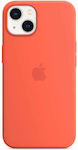 Apple Silicone Case With MagSafe Nectarine (iPhone 13)