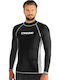 CressiSub UPF 50+ Men Long Sleeve Sun Protection Shirt Black