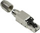 LogiLink Plug RJ-45 male Cat.6A, shielded, MPTL tested Silver (MP0040N)