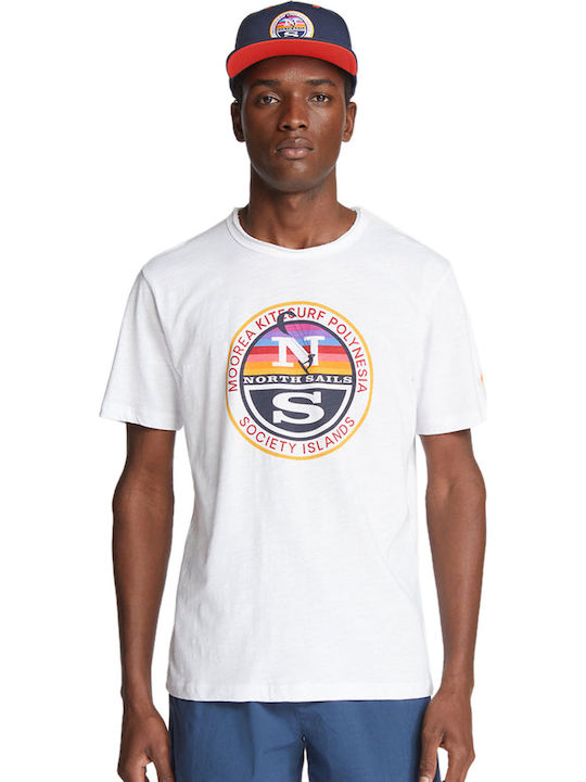 North Sails Tricou Alb