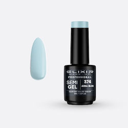 Elixir Semi Gel Хибриден Лак за Нокти Aura Blue...