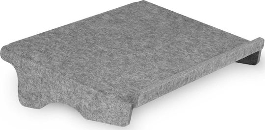 Bakker Elkhuizen Q-doc 100 Circular Computer & Peripheral Stands Peripheriegeräte Gray