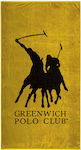 Greenwich Polo Club Strandtuch Baumwolle Gelb 170x90cm.