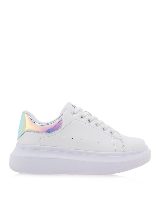 Exe Kids Sneaker WHITE ROZ GLITTER