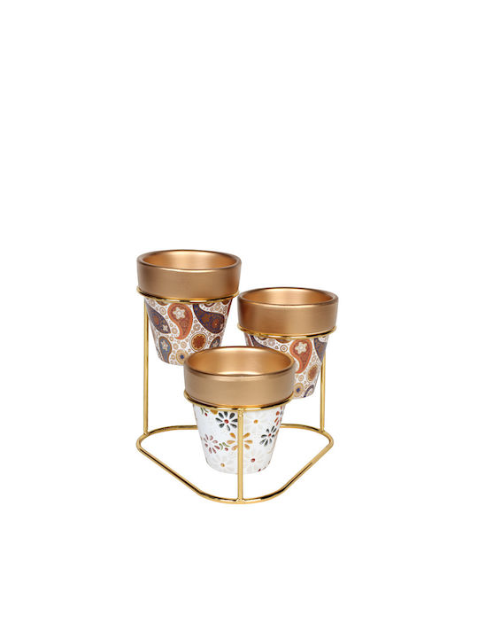 Keskor Pot Gold Set 3pcs