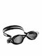 CressiSub Flash Swimming Goggles Adults with Anti-fog Lenses Black