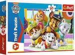 Kids Puzzle Paw Patrol On Time for 3++ Years 30pcs Trefl