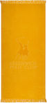 Greenwich Polo Club Yellow Cotton Beach Towel 170x70cm