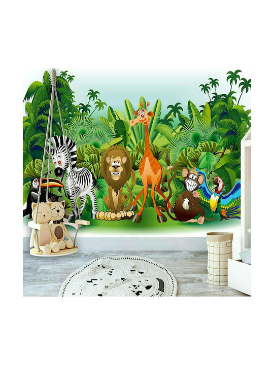 Polihome Tapet pentru copii Tesatura Jungle Animals L300xA210buc