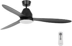 Lucci Air Whitehaven 142cm cu Lentile de Mărire Negru