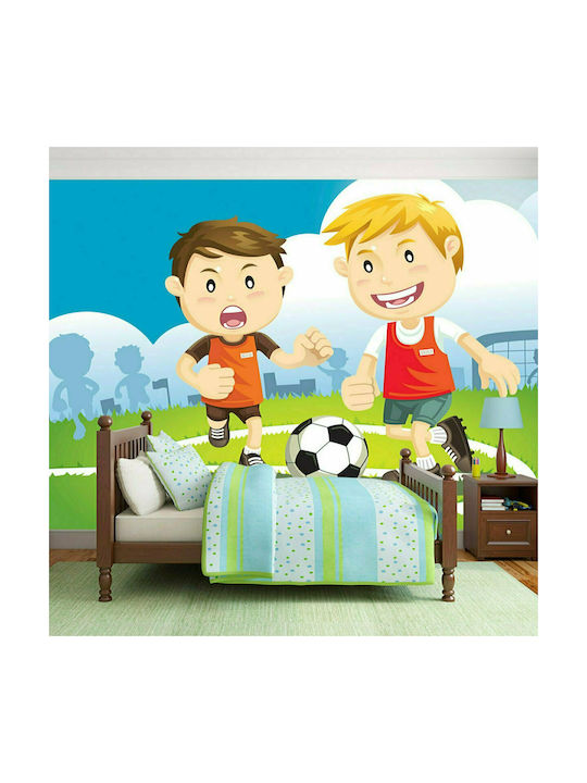 Polihome Kids Wallpaper Fabric Champions Team L300xH210εκ.