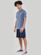 Nelson Point Polo Μπλούζα Κοντομάνικη Light Navy