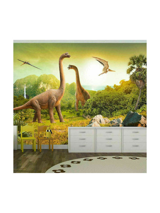 Polihome Peel & Stick Kids Wallpaper Dinosaurs L147xH105cm