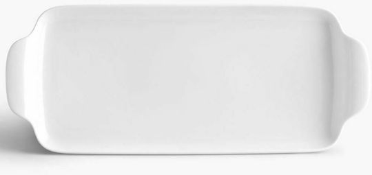 Ionia Plus Servierplatte Porzellan Weiß 36.5cm 1Stück