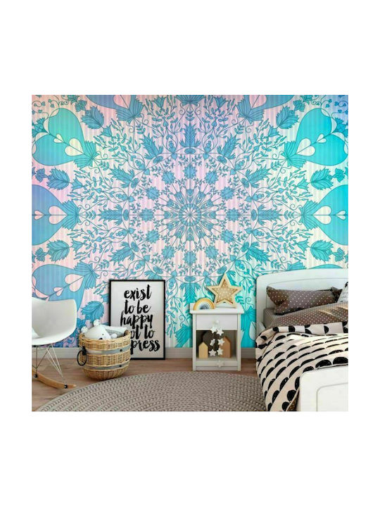 Polihome Peel & Stick Kids Wallpaper Girly Mandala L441xH315εκ.